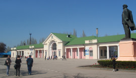 Привокзальная площадь Феодосия, веб камера онлайн